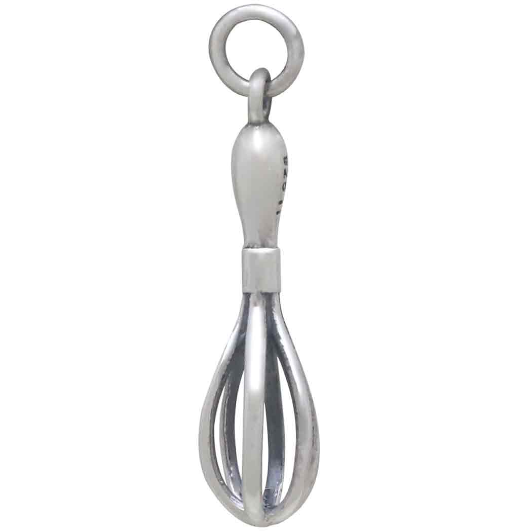 Sterling Silver Whisk Charm - Tia Tynette Designs