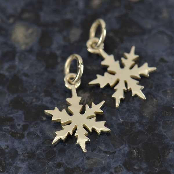 Snowflake Charm - Poppies Beads n' More