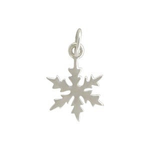 Snowflake Charm - Poppies Beads n' More