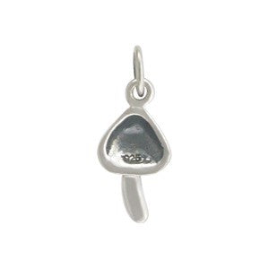 Sterling Silver Mushroom Charm - Poppies Beads n' More