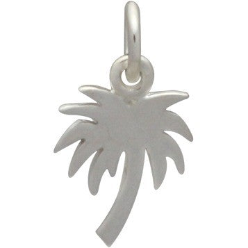 Palm Tree Charm - Flat - Poppies Beads n' More