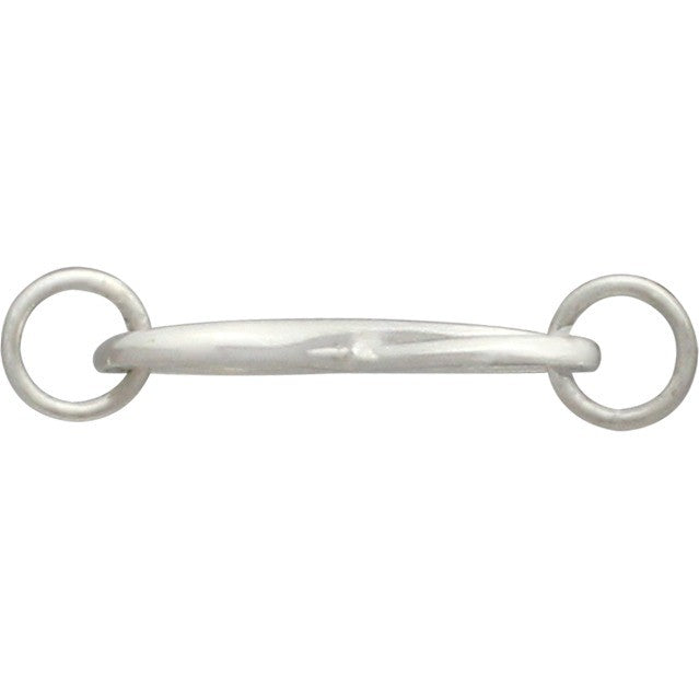 Sterling Silver Dimensional Infinity Link - Poppies Beads n' More