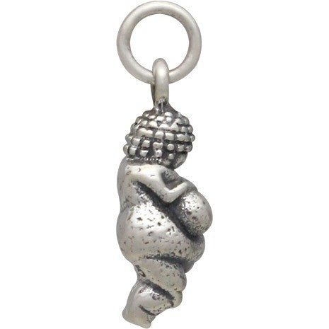 Sterling Silver Venus of Willendorf Charm - Poppies Beads n' More