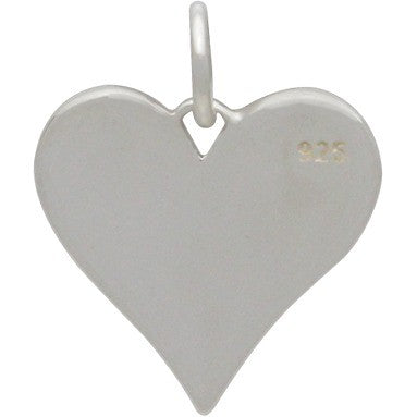Sterling Silver Message Charm: Love You More - Poppies Beads n' More