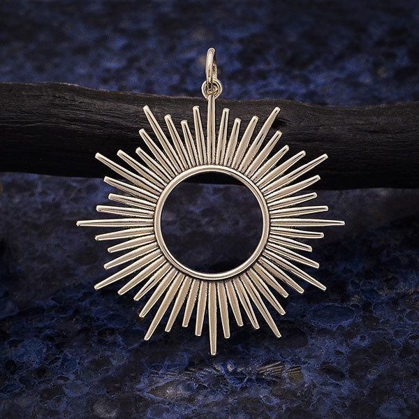 Spikey Sun Pendant - Poppies Beads n' More