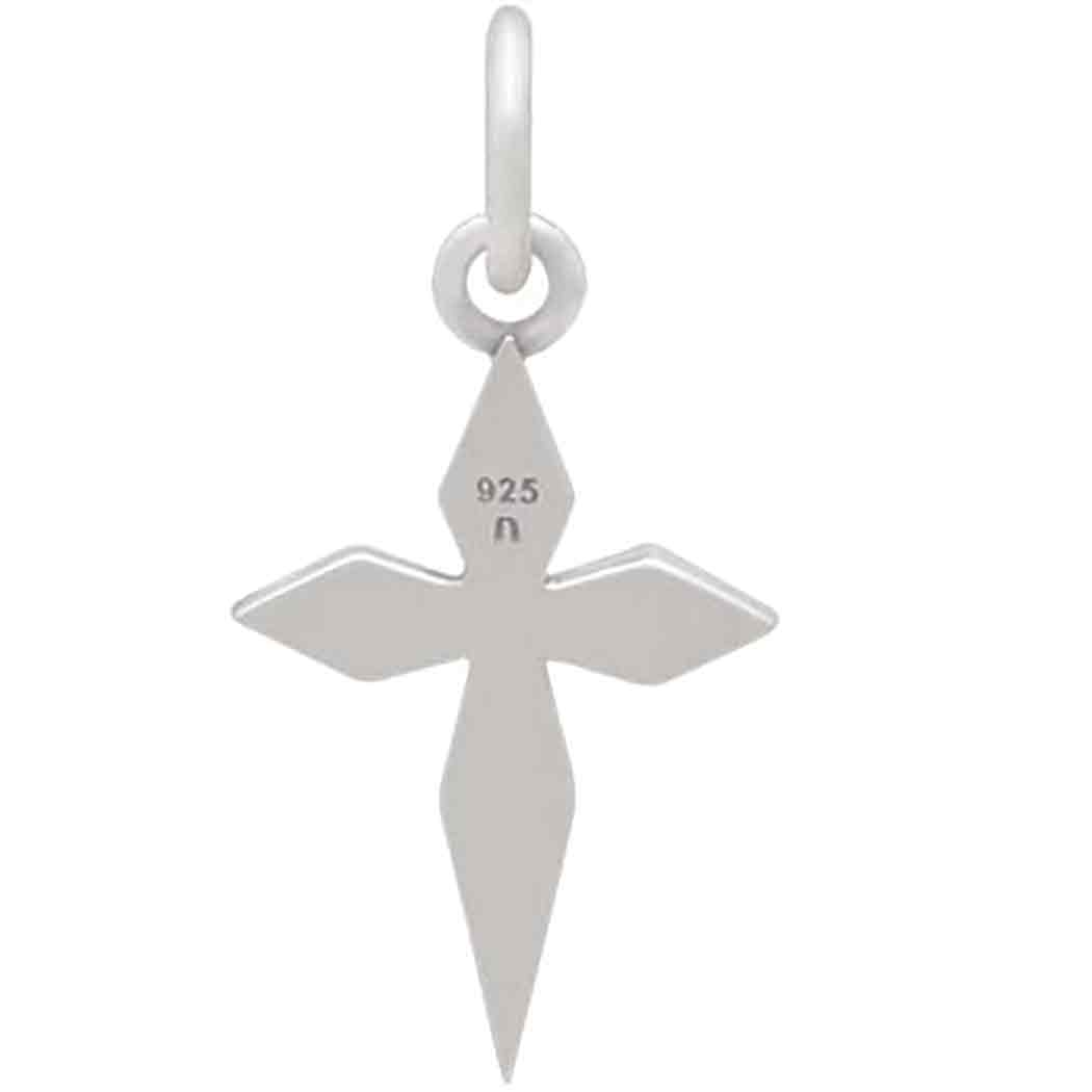 Sterling Silver Layered North Star Charm - Poppies Beads n' More