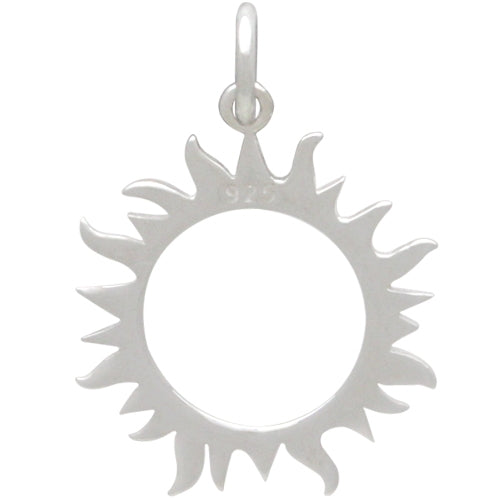 Eclipse  Sun Charm - Poppies Beads n' More