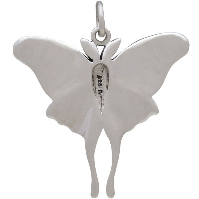 Luna Moth Pendant - Poppies Beads n' More