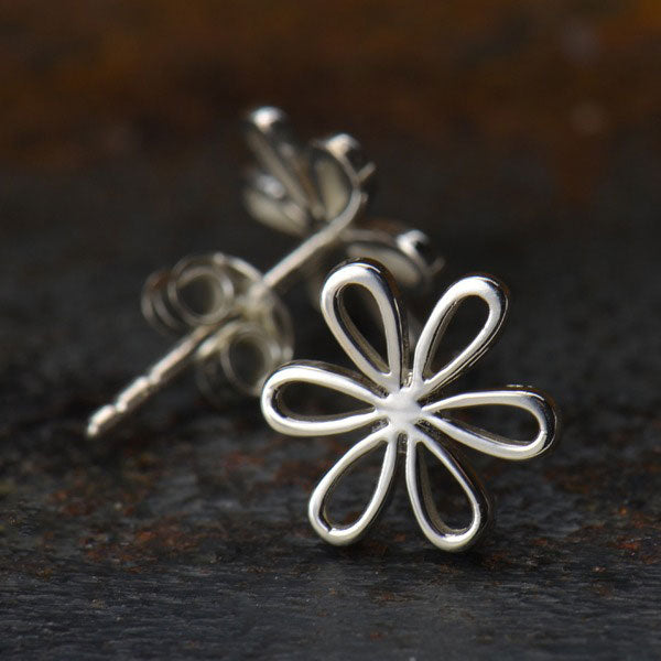 Openwork Daisy Post Earring - Poppies Beads n' More