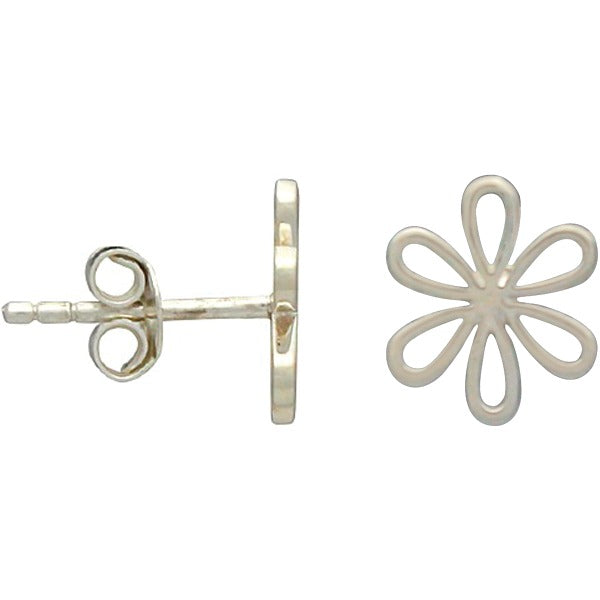 Openwork Daisy Post Earring - Poppies Beads n' More