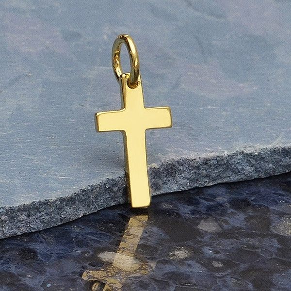 Cross Charm - Poppies Beads n' More