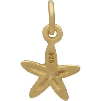 Textured Starfish Charm - Poppies Beads n' More