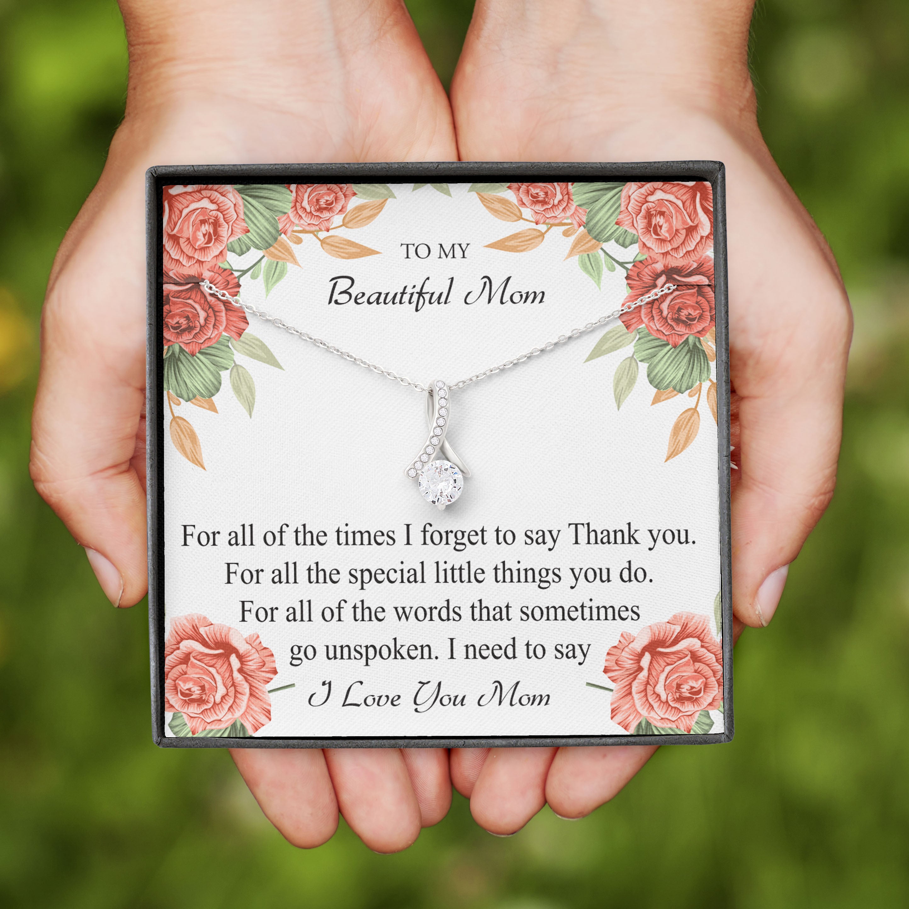 For Mom Alluring Beauty Necklace