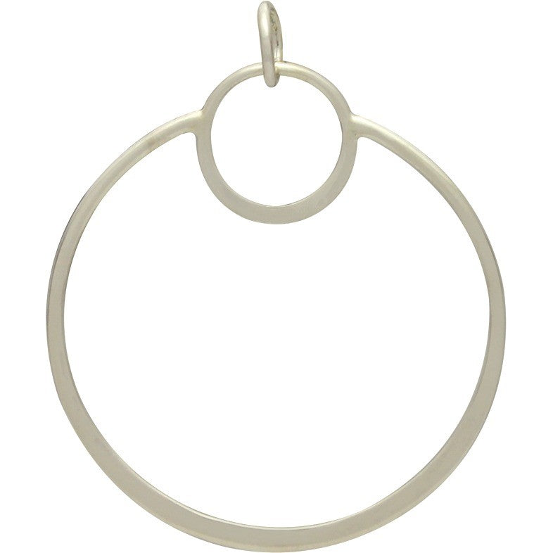 Sterling Silver Eclipse Pendant - Poppies Beads n' More