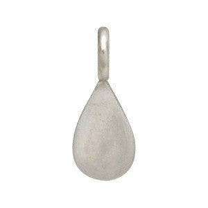 Sterling Silver Tiny Teardrop Dangle - Poppies Beads n' More