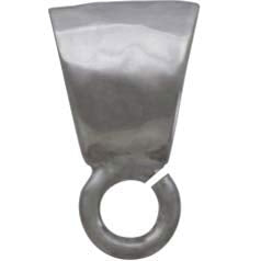 Silver Pendant Bail with Front Facing Open Ring - Poppies Beads n' More
