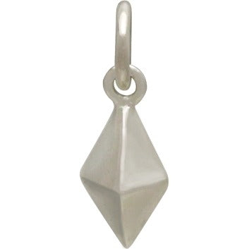 Short Spike Charm - Geometric Charm - Poppies Beads n' More