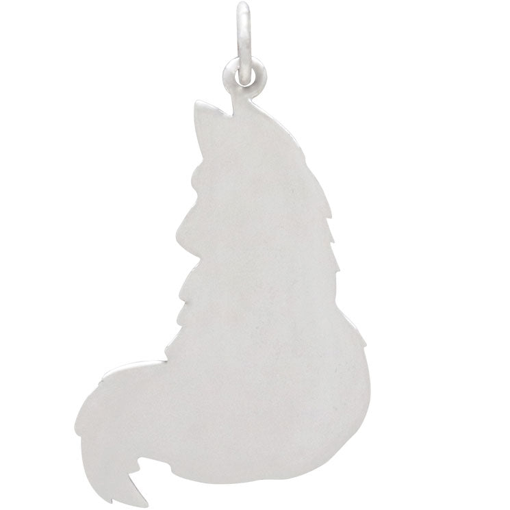 Sterling Silver Fox Charm - Poppies Beads n' More