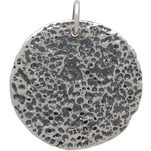 Sterling Silver Ancient Coin Charm -Phoenix - Poppies Beads n' More