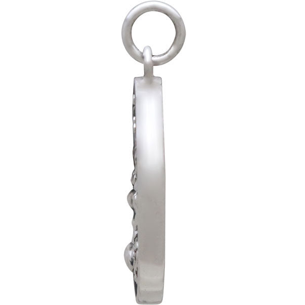 Sterling Silver Astrology Scorpio Pendant - Poppies Beads n' More