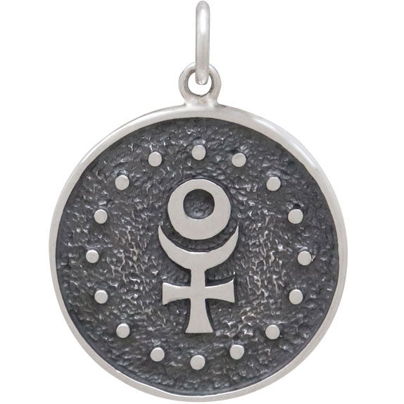 Sterling Silver Astrology Scorpio Pendant - Poppies Beads n' More