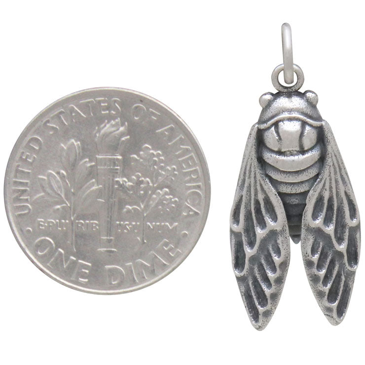 Cicada Charm - Poppies Beads n' More