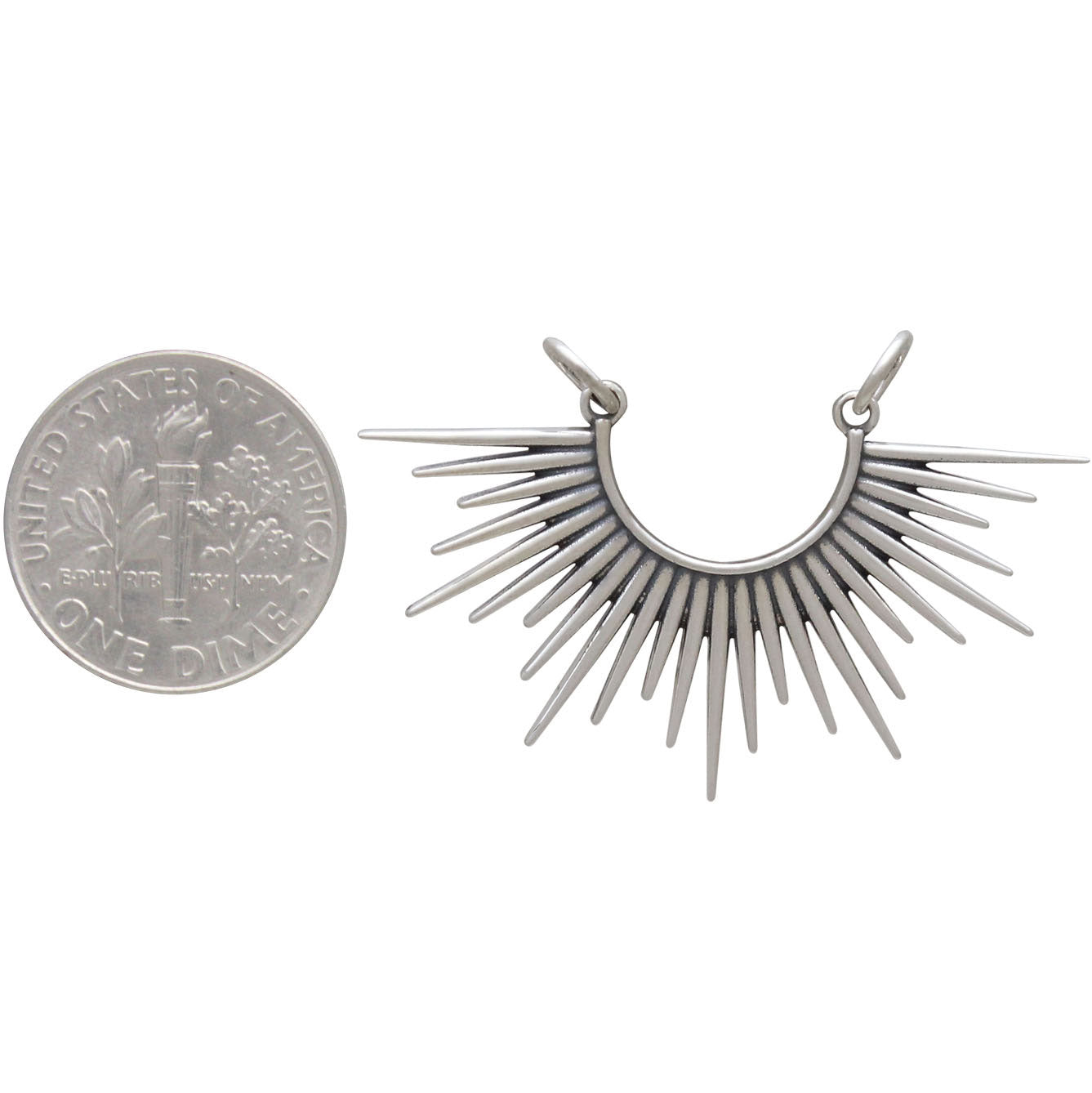 Sunburst Spike Pendant Festoon - Poppies Beads n' More