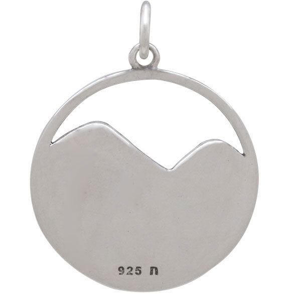 Sterling Silver Trail Running Girl Charm - Poppies Beads n' More