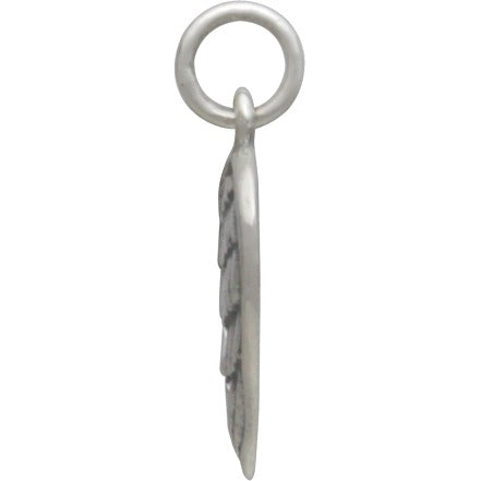 Sterling Silver Double Wing Charm, - Poppies Beads n' More