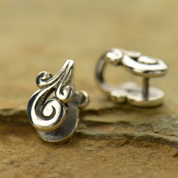Sterling Silver Jewelry Bail - Pinch Bail - Poppies Beads n' More