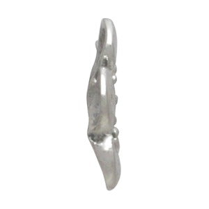 Sterling Silver Plum Blossom Charm Embellishment - Poppies Beads n' More
