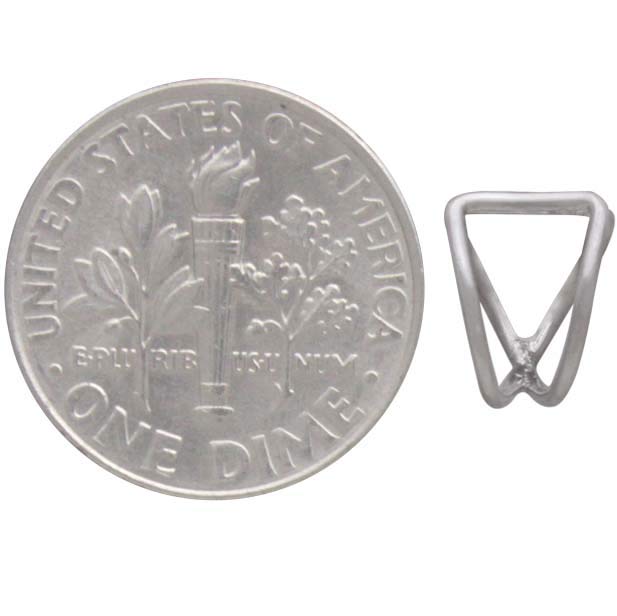 Sterling Silver Small Criss Cross Ear Cuffs - Poppies Beads n' More