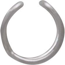Sterling Silver Small Criss Cross Ear Cuffs - Poppies Beads n' More