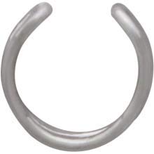 Sterling Silver Small Double Ear Cuffs - Poppies Beads n' More