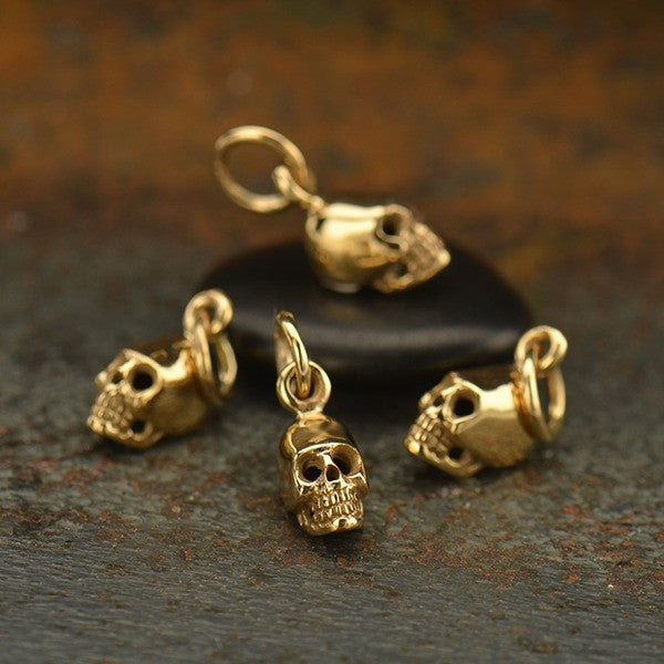 Skull Charm - Poppies Beads n' More