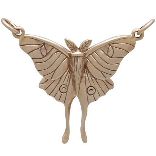 Luna Moth Pendant Festoon - Poppies Beads n' More