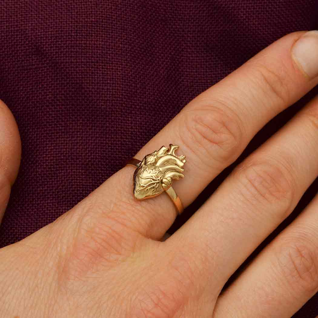 Anatomical Heart Ring