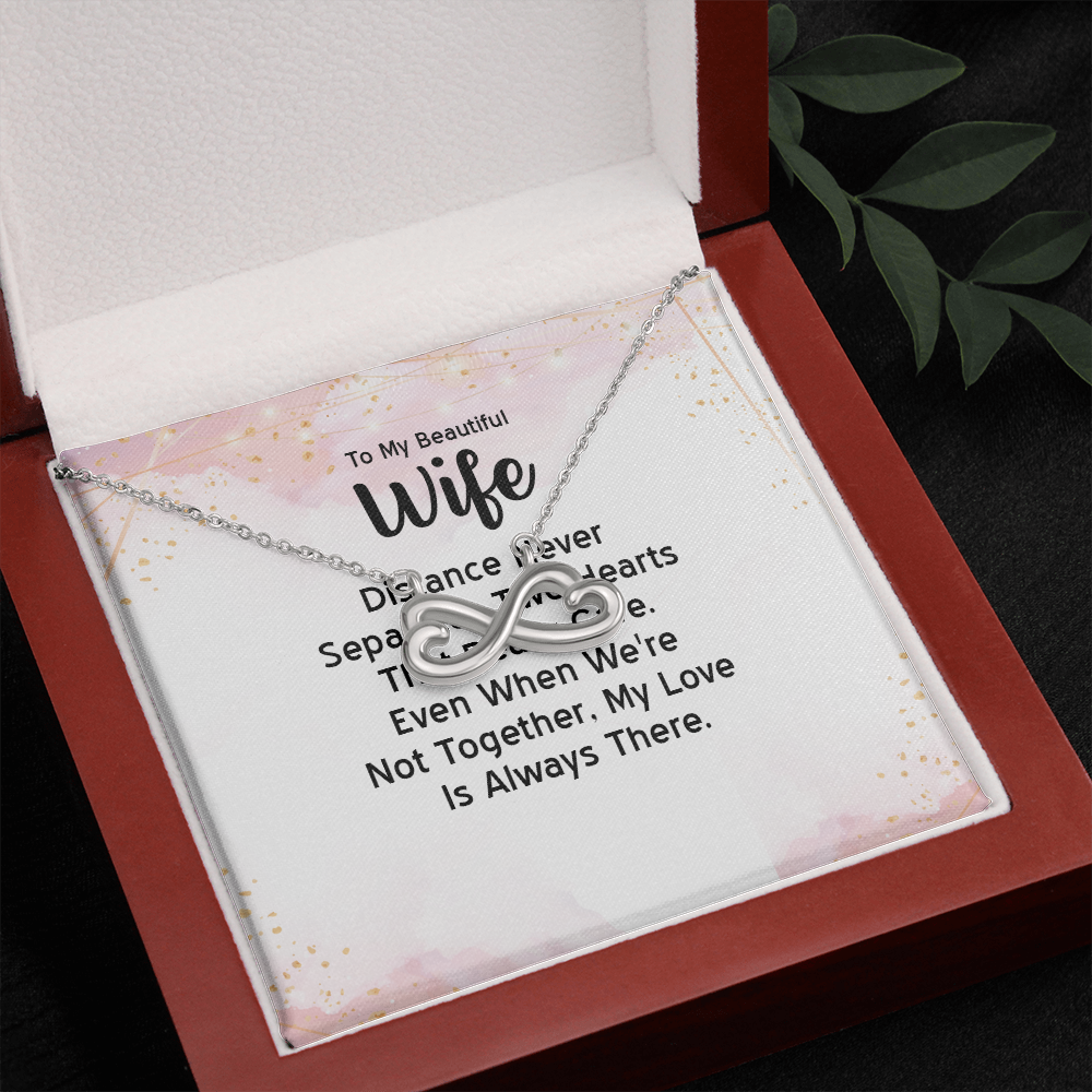 Heart Infinity Necklace