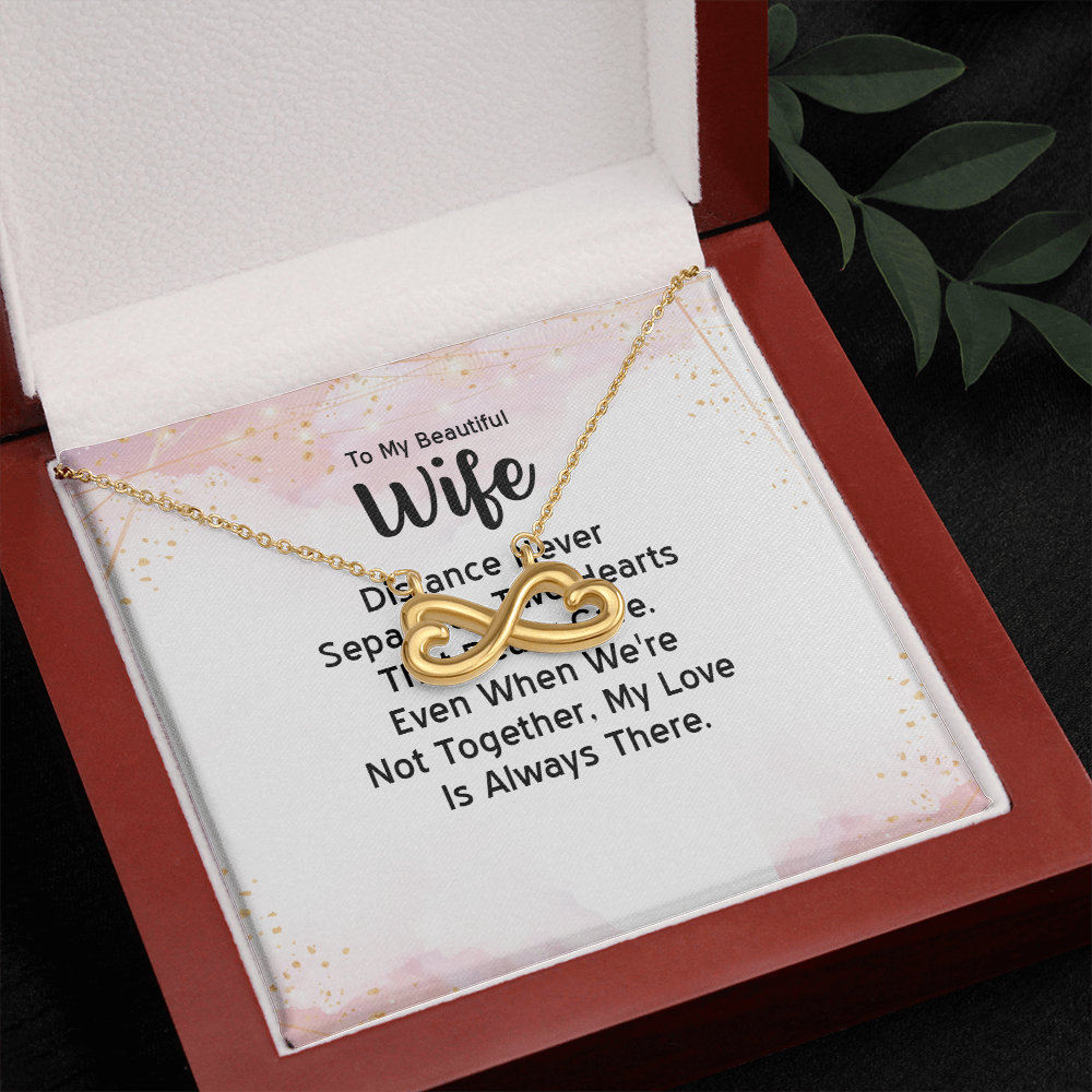 Heart Infinity Necklace