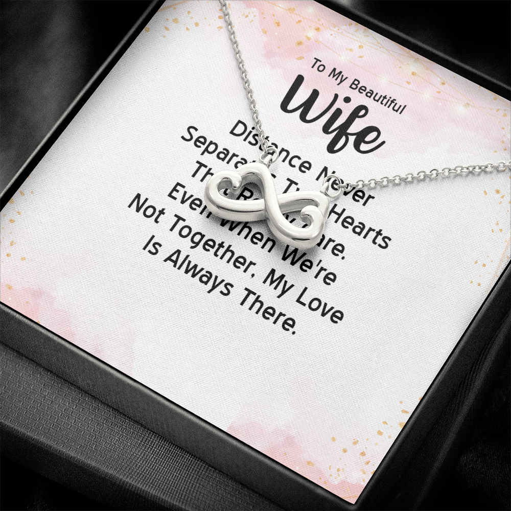 Heart Infinity Necklace