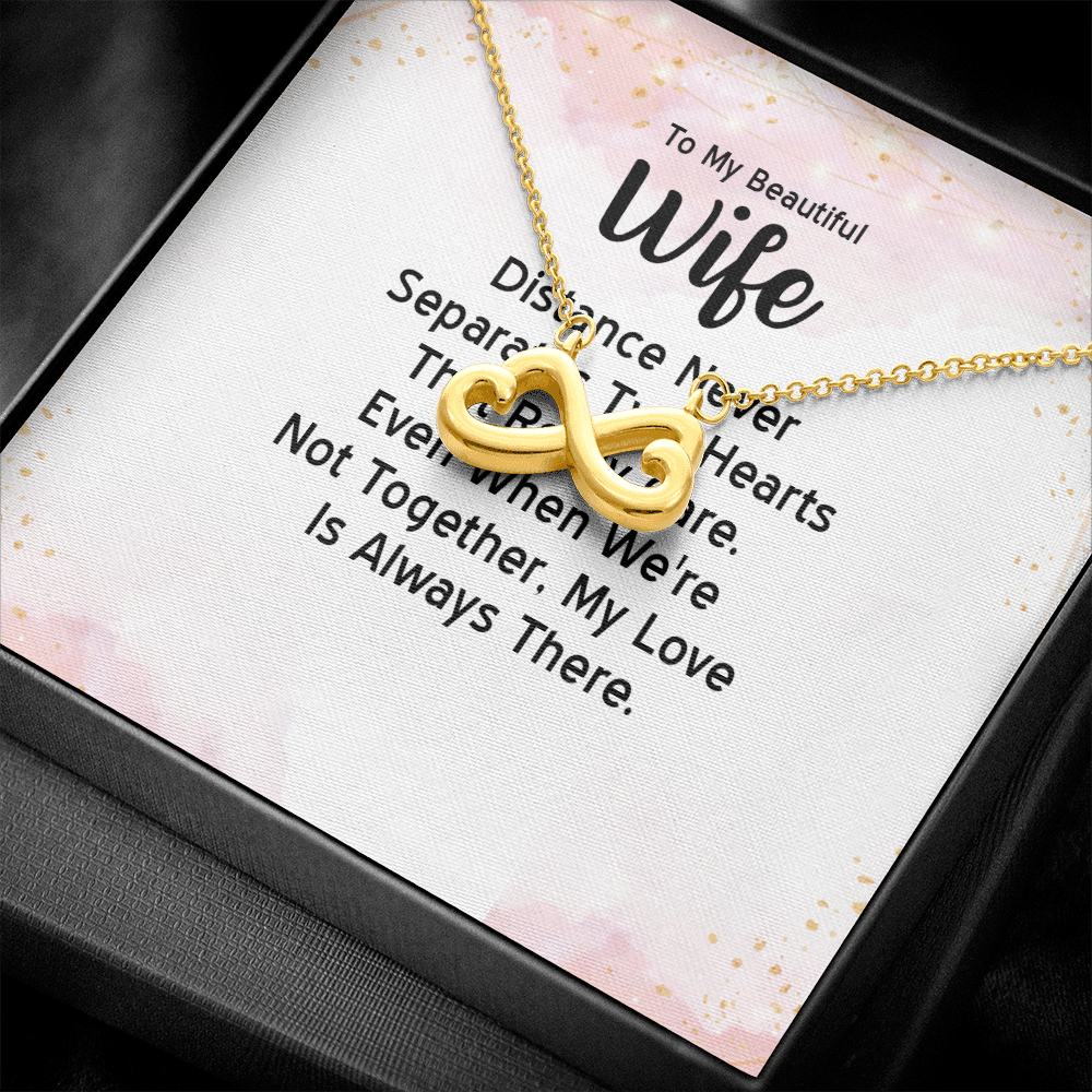 Heart Infinity Necklace