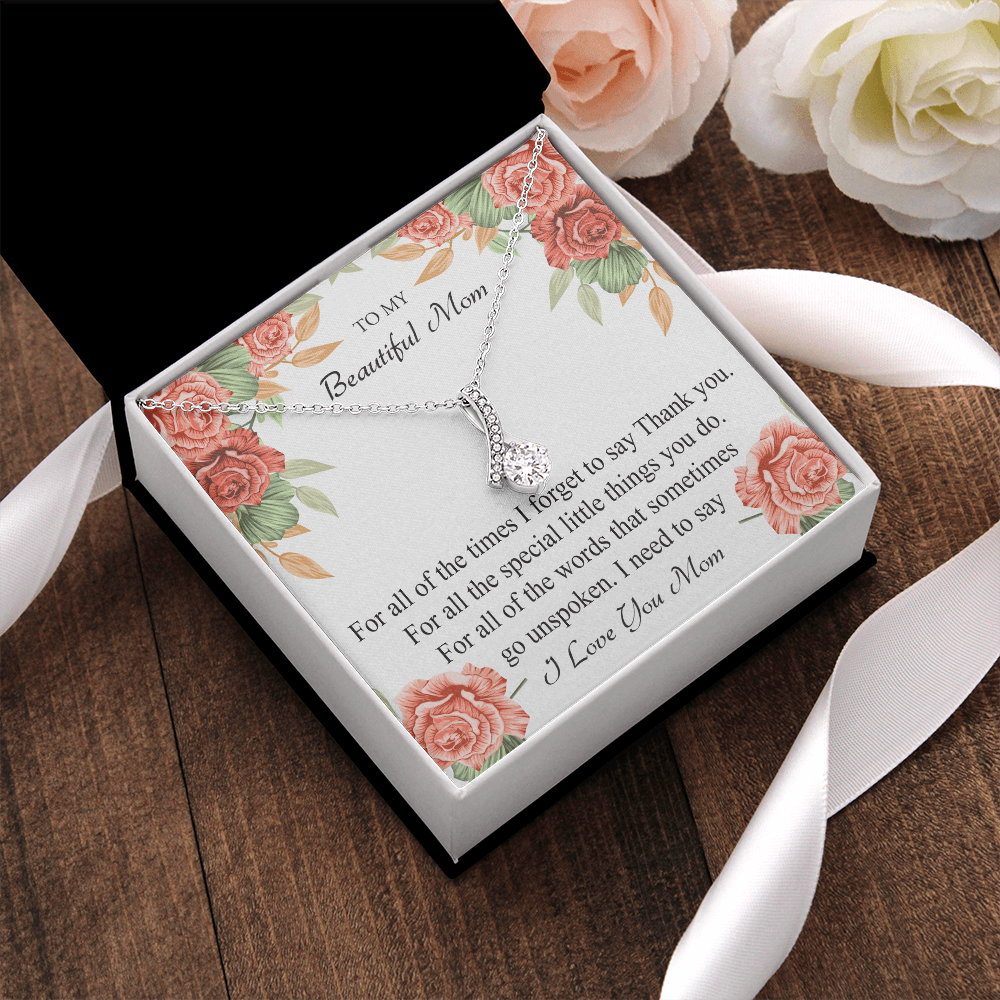 For Mom Alluring Beauty Necklace