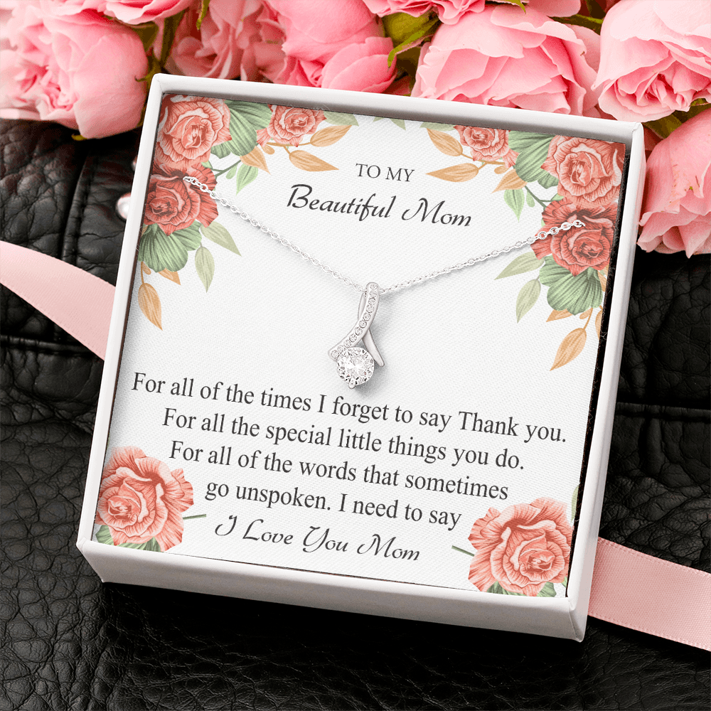 For Mom Alluring Beauty Necklace