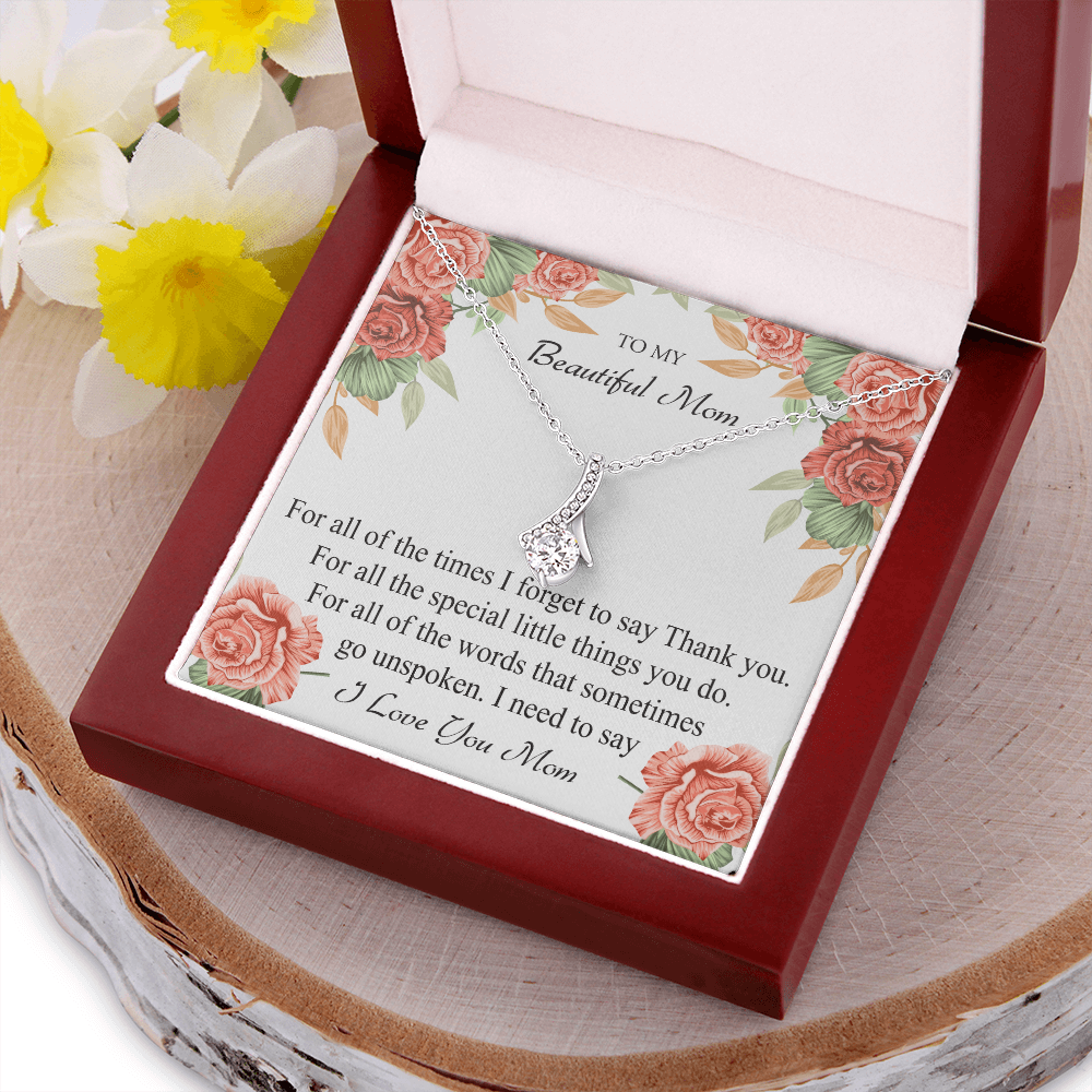 For Mom Alluring Beauty Necklace