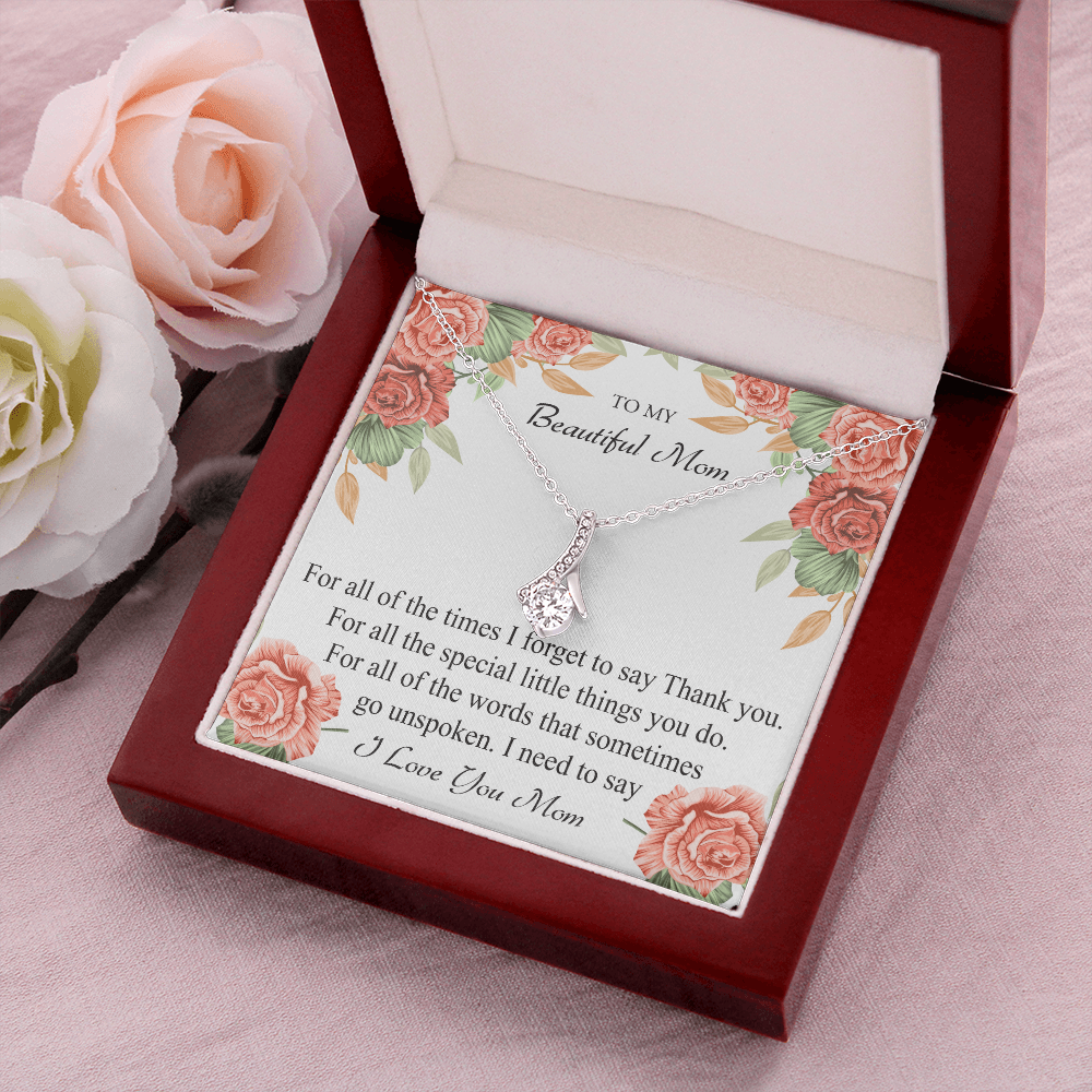 For Mom Alluring Beauty Necklace
