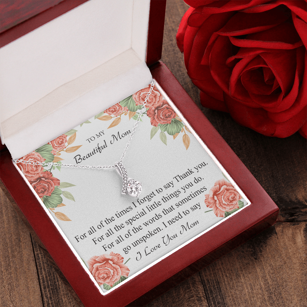 For Mom Alluring Beauty Necklace