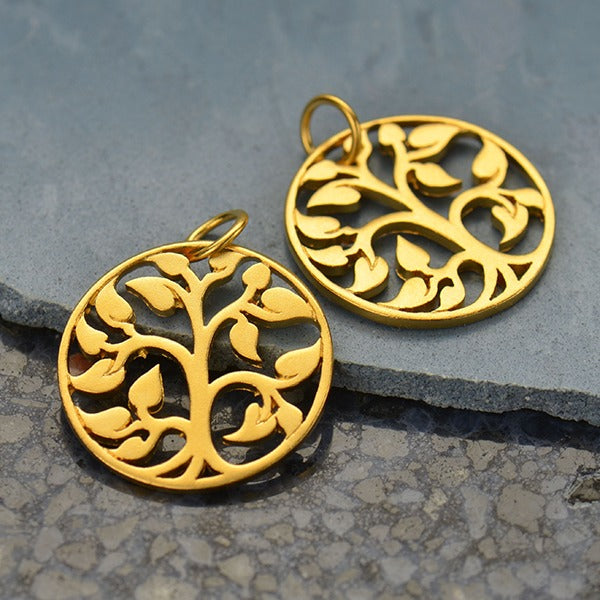 Tree of Life Charm, - Poppies Beads n' More