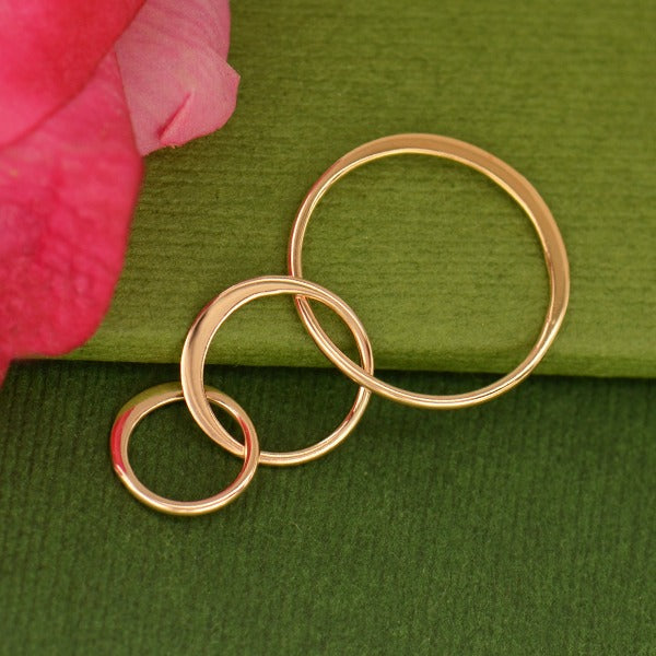 Three Circles of Life Link - Poppies Beads n' More
