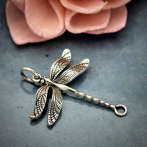 Detailed Dragonfly Link - Poppies Beads n' More