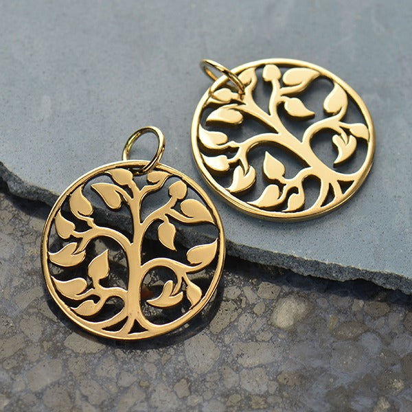 Tree of Life Charm, - Poppies Beads n' More